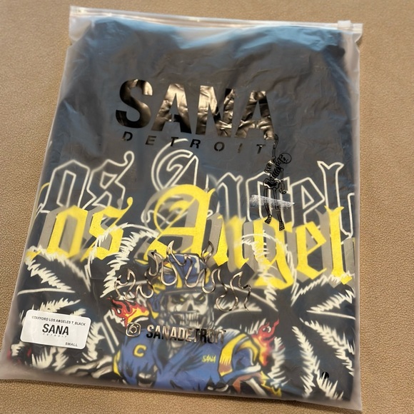 SANA DETROIT Limited Edition Matthew Stafford Los Angeles Rams Shirt - SMALL - Picture 4 of 4